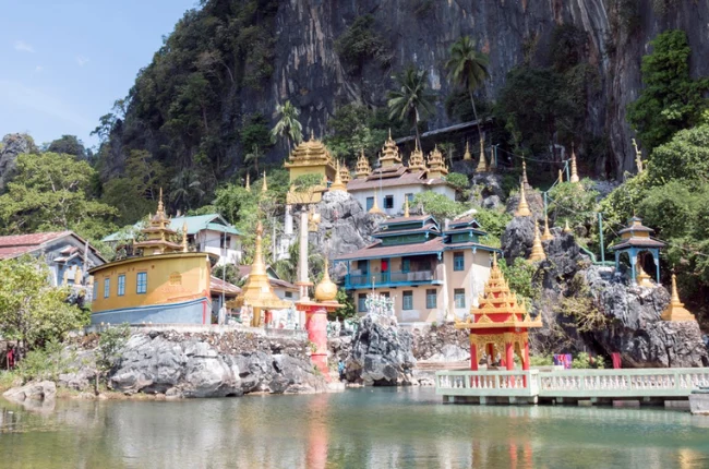 Hpa An - Cuevas de Bayintnyi