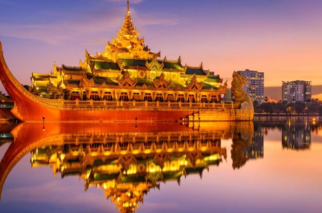 Yangon - Atardecer