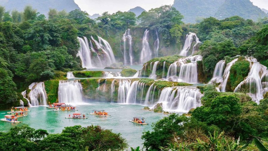 Bienvenido a Vietnam y la cascada de Ban Gioc