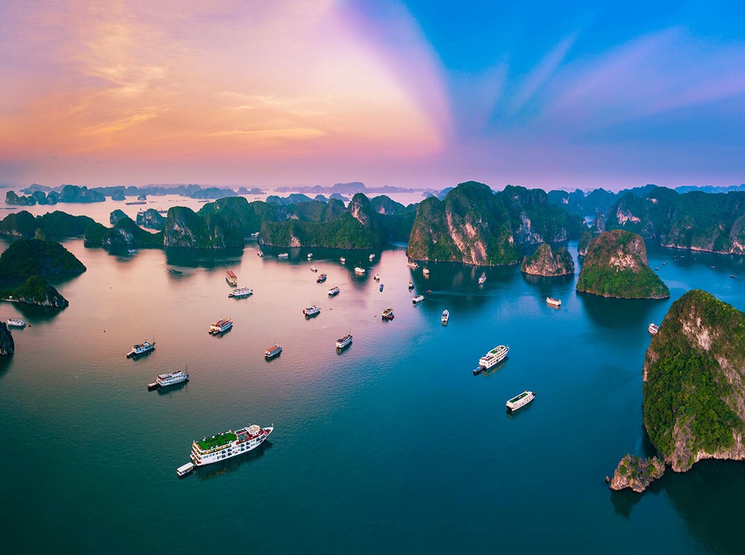 Los 5 cruceros más bellos en Halong