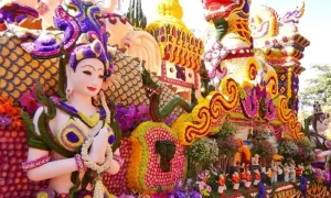 Festival de flores en Chiang Mai