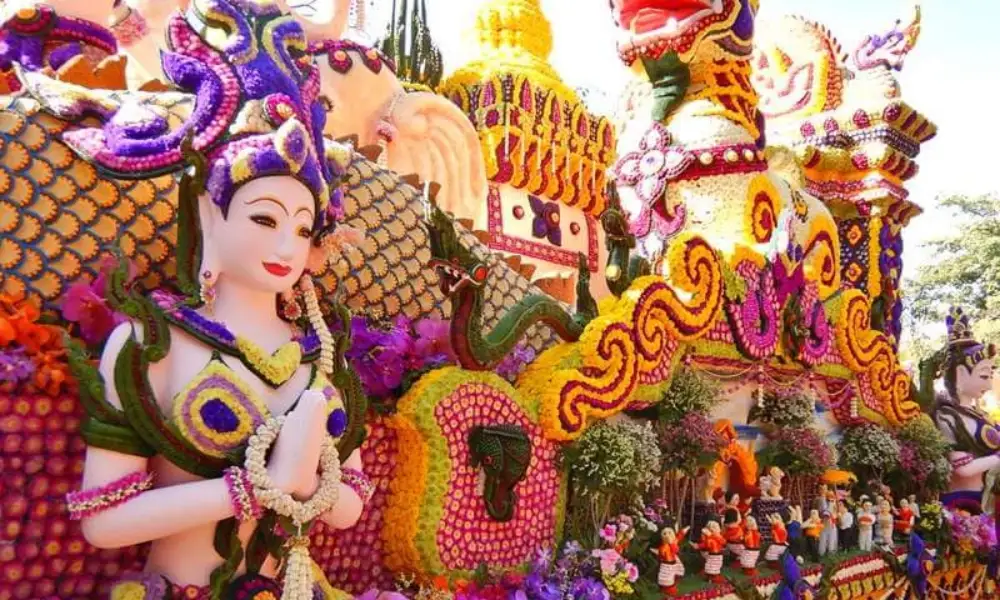 Festival de flores en Chiang Mai