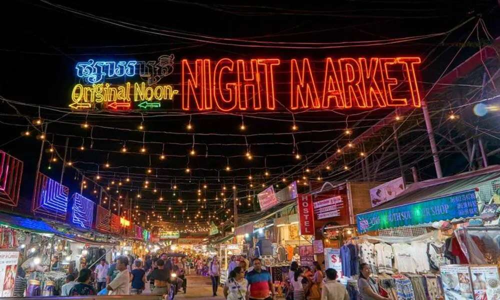 Mercados nocturnos Angkor