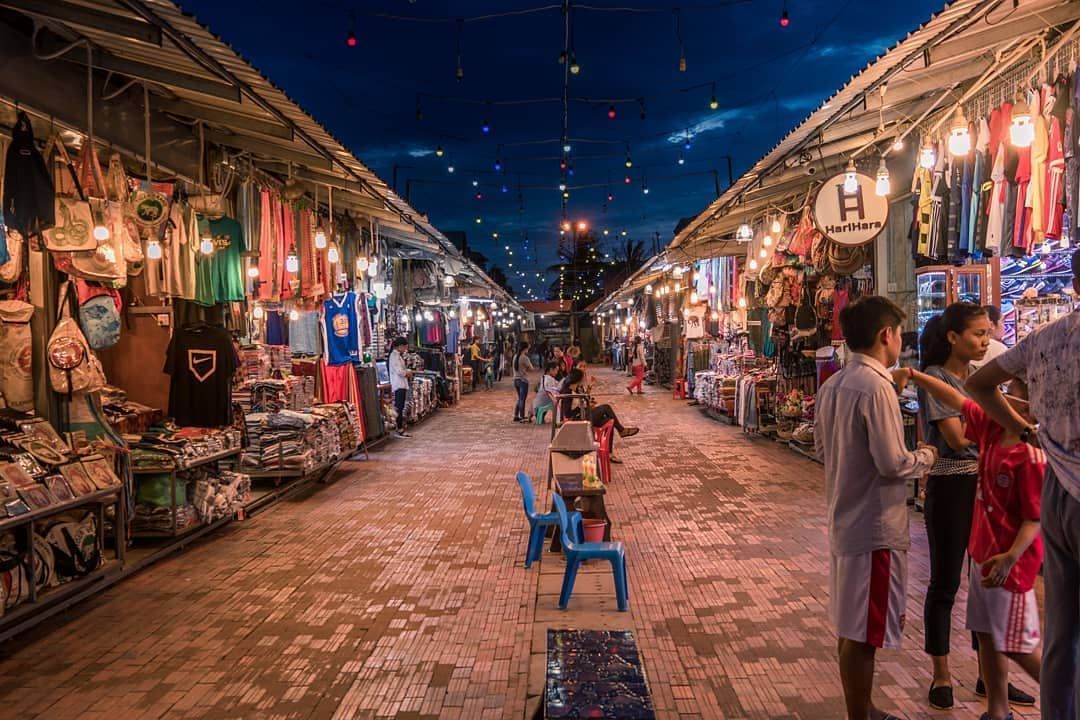 Mercados nocturnos en Siem Reap