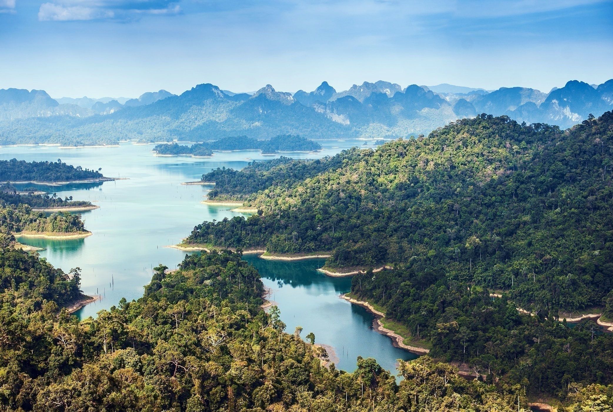 El parque nacional de Khao Sok, Tailandia